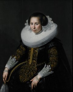Ritratto di Catharina van Voorst, 1628 da Paulus Moreelse